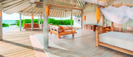 Así son las grandes villas con playa privada en las Maldivas para una relajación total