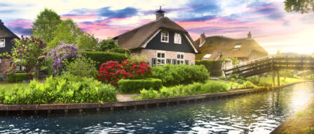 Ni Brujas ni Venecia, este pueblo holandés con canales navegables es una joya escondida que no te puedes perder