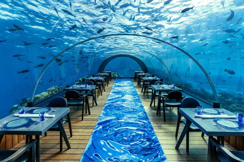 Cenas submarinas: estos son los restaurantes más exclusivos bajo el mar
