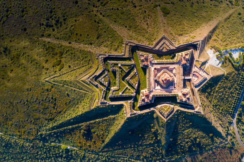 La preciosa ciudad portuguesa fortificada en forma de estrella que es Patrimonio Mundial 
