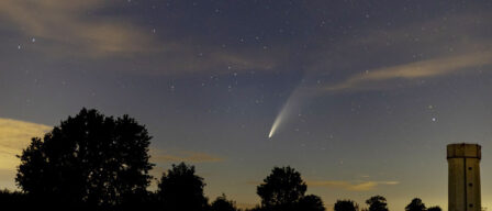 Esta es la comarca escondida entre Soria y Burgos donde verás mejor el paso del cometa del siglo la noche del 12 de octubre