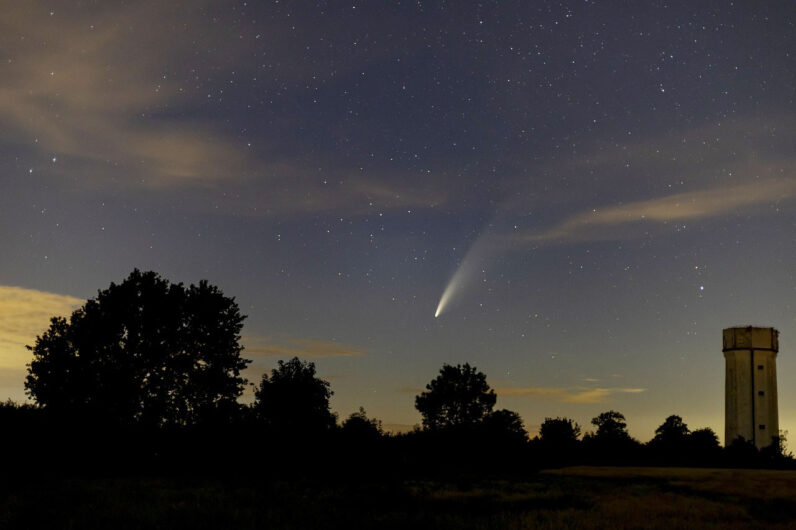 Esta es la comarca escondida entre Soria y Burgos donde verás mejor el paso del cometa del siglo la noche del 12 de octubre