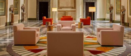 Este hotel está dentro de un palacio de Roma y ha sido diseñado por Luca Guadagnino, el director de cine del momento