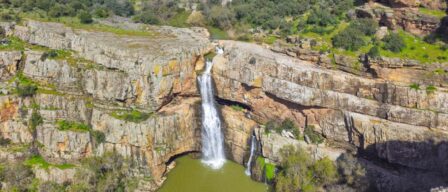 Dicen que son las cataratas del Niágara de Andalucía, así es la cascada más alta de Jaén