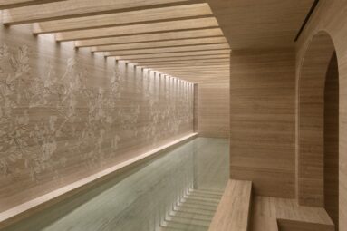 Fue un palacio italiano de estilo rococó, pero ahora es el hotel con el spa más elegante de Roma