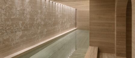 Fue un palacio italiano de estilo rococó, pero ahora es el hotel con el spa más elegante de Roma