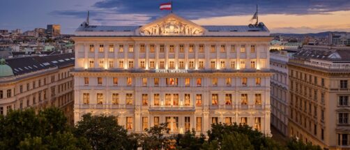 Esta antigua residencia imperial es uno de los hoteles m&aacute;s elegantes de Europa Central