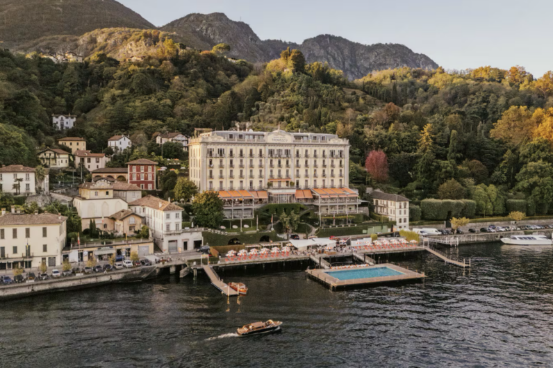El balneario de este hotel italiano fue el precursor del turismo termal: est&aacute; junto a uno de los lagos m&aacute;s bonitos de Europa